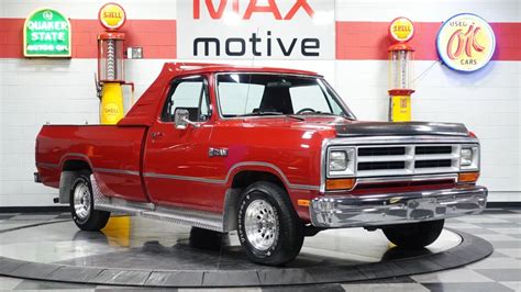 1990 Dodge Ram 1st Gen Market Classic Com