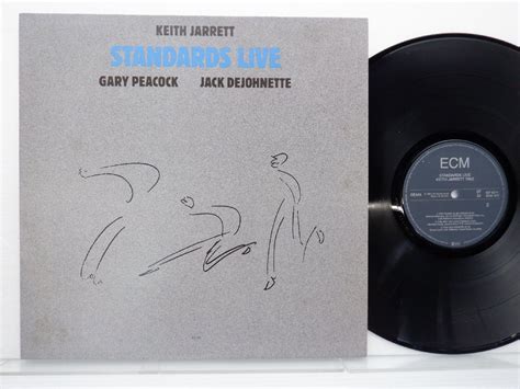 【やや傷や汚れあり】【独オリジナル盤】keith Jarrett Trioキース・ジャレット「standards Live」lp（12