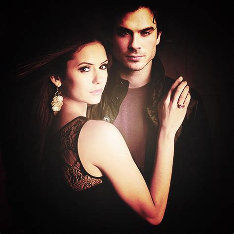 Delena The Vampire Diaries Tv Show Fan Art 26375982 Fanpop