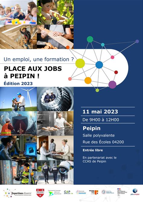 Jeudi 11 mai 2023 PLACE AUX JOBS à Peipin Mairie de Peipin