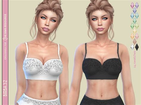 The Sims Resource Basic Lace Bra