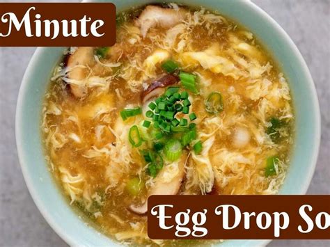 Quick And Easy Homemade Egg Drop Soup Recipe