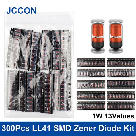 Ll Smd Zener Diode Assorted W V V X Pcs