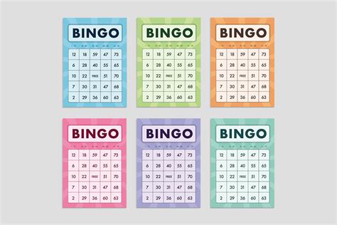 Bingo Cards Template Brandpacks