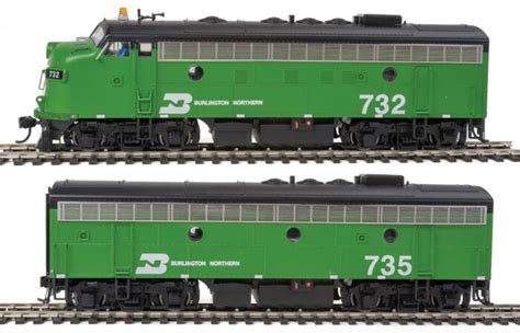 Walthers Emd F A B Set Tsunami R Sound Dcc Burlington Northern