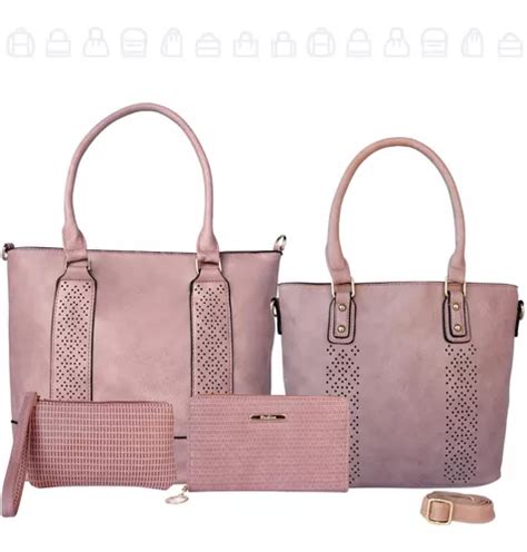 Kit De Hermosos Bolsos De Mujer Y Carteras Nude Mercadolibre