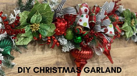 DIY Christmas Garland | Grace Monroe Home