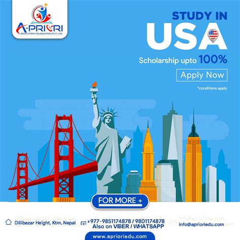 Priori Education Foundation - 📣📣Study in USA 🎓 Scholarship upto 💯 % 📚