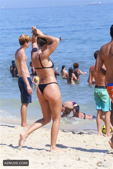 Carmen Arrufat Sexy Spotted Showing Off Her Amazing Bikini Body At Ipanema Beach In Rio De