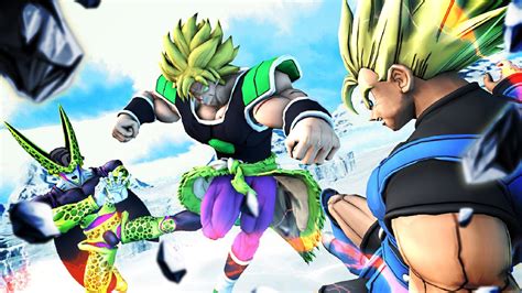 Shallot And Cell Vs Broly The Ultimate Kaggy And Devil Artemis Team Up