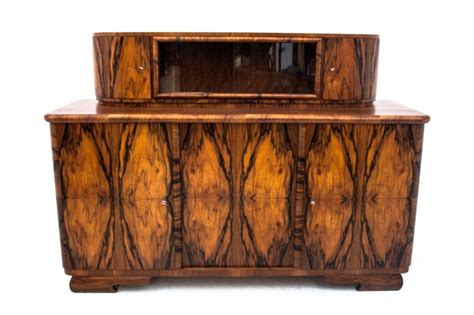 Art D Co Sideboard Polen Er Jahre Nach Der Renovierung