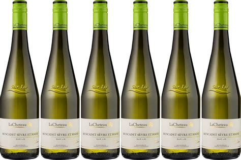 LaCheteau Vin Blanc Sec AOC Muscadet Sèvre et Maine sur Lie 6 x 0 75