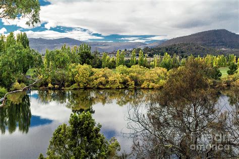 Derwent River, Tasmania Photograph by Elaine Teague