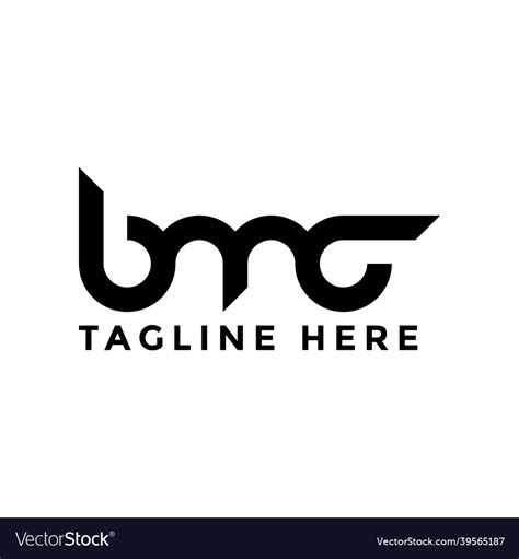 Logo For Bmc Company Royalty Free Vector Image