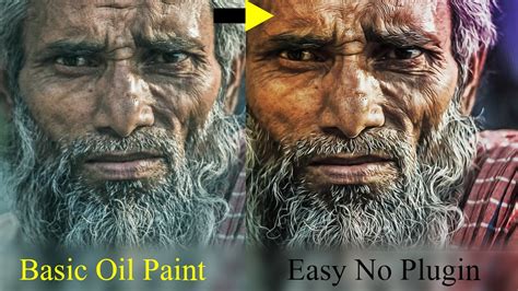 Oil Painting Effect (Without Oil Filter) – Photoshop Tutorial | Dieno ...