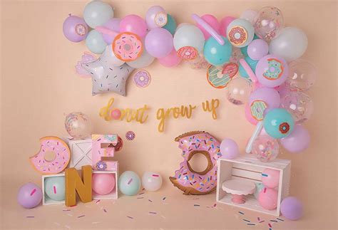 Mehofond Welcome Baby Girl Or Boy Birthday Cake Smash Blue Backdrop Hot