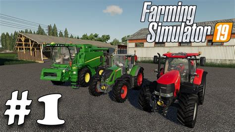 Zagrajmy W Farming Simulator 19 1 Witam Na Mojej Farmie YouTube