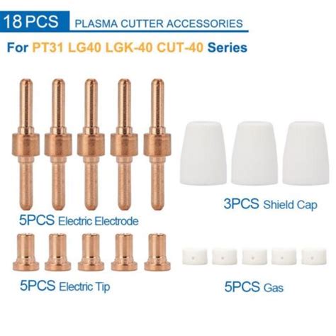 Premium Quality For PT31 LG40 Plasma Cutter Consumables Kit For PT 31