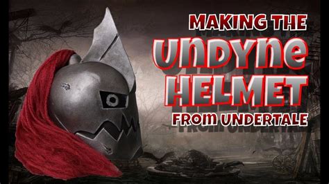 Making The Undyne Helmet From Undertale Youtube