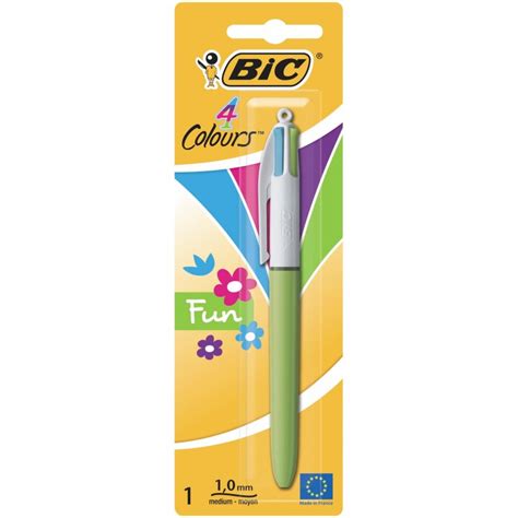 BOLIGRAFO BIC 4 COLORES FUN