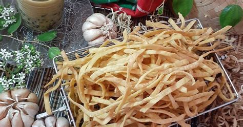 Resep Kletikan Keripik Ubi Jalar Aroma Bawang Putih Oleh Rinna