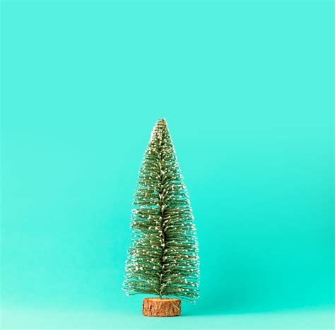 Árbol de navidad de pino de juguete Foto Premium