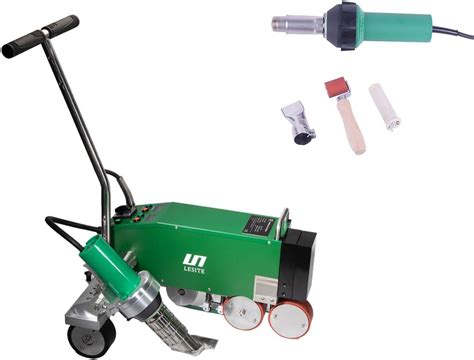 Automatic Hot Air Welder For Welding Roofing TPO PVC Membrane With Hot Air Welding Gun V