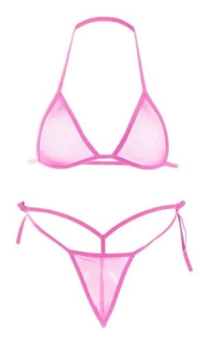 Mini Bikini Transparente Sexy Mercadolibre