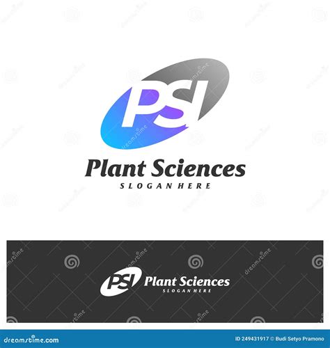 Letter Psi Logo Design Vector Template Initial Psi Logo Concepts