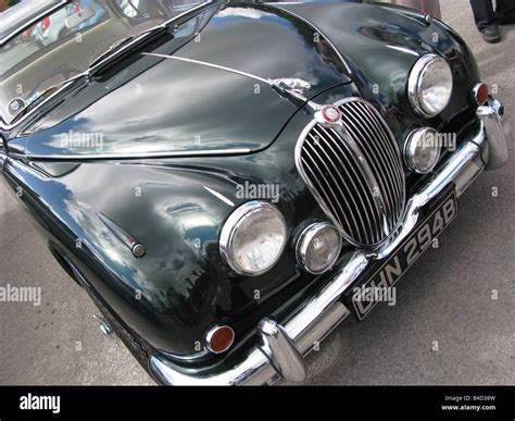 Front End Jaguar Mk2 1960s Stock Photo Alamy