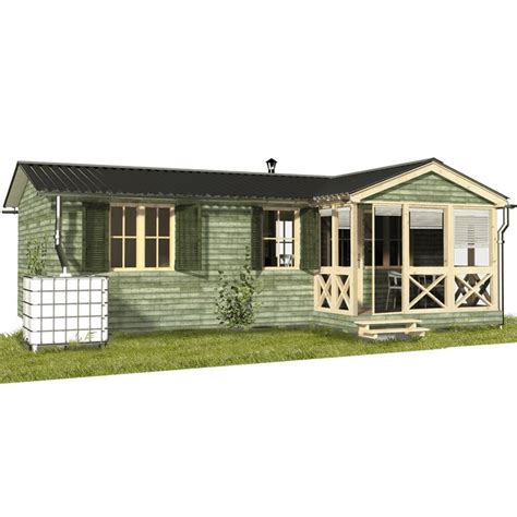 Cabin with Screened Porch Plans | Wooden house plans, Small house ...