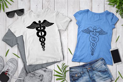 Caduceus SVG Caduceus Mandala SVG Medical Symbol By Doodle Cloud