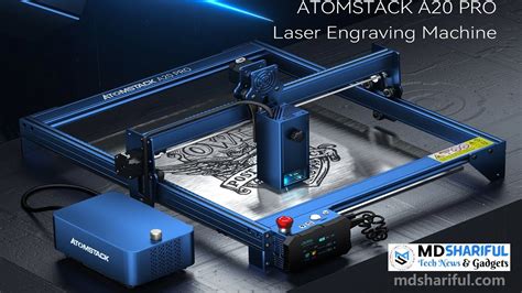 Atomstack A20 Pro 130W Quad Laser Engraving And Cutting Machine YouTube