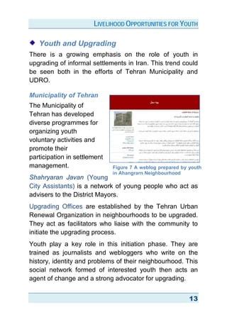 Supporting Youth Llivelihoods I R Of Iran PDF