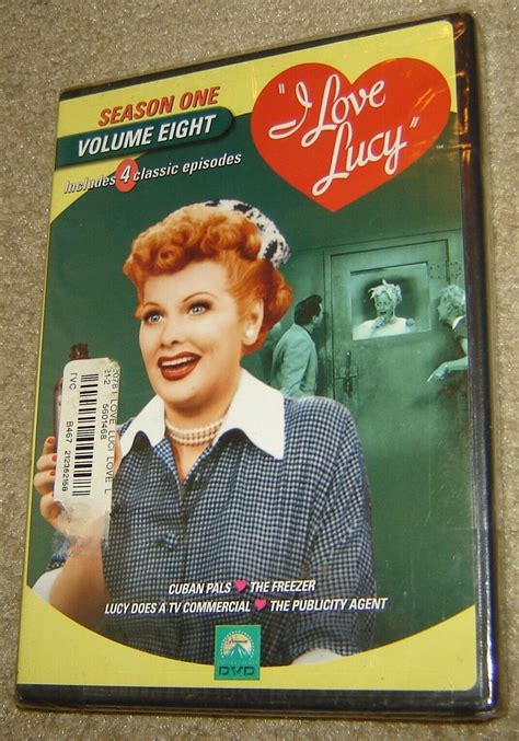 I Love Lucy Season 1 Vol 8 Dvd 2003 For Sale Online Ebay