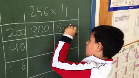 Multiplicación ABN tres cifras por una cifra 2º Primaria YouTube