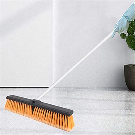 Floatant Push Broom Heavy Duty Large Outdoor Sweeping Broom Wide