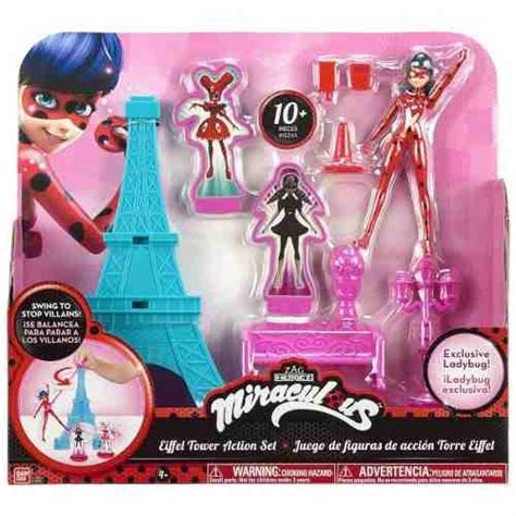 Miraculous Ladybug Playset Torre Eiffel em Promoção na Americanas