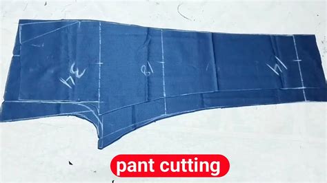 Pant Cutting How To Cut Men S Fitting Pant Gents Pant Cutting In Hindi