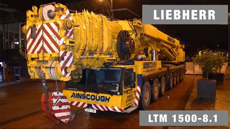 Ainscough Liebherr Ltm Youtube