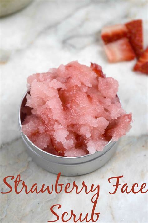 Diy Strawberry Face Scrub Artofit