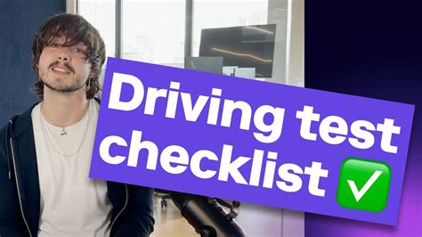 Cuvvas Ultimate Driving Practical Test Checklist And Cheatsheet Youtube