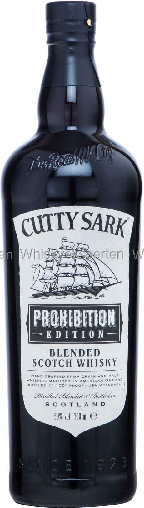 Cutty Sark Prohibition Whisky