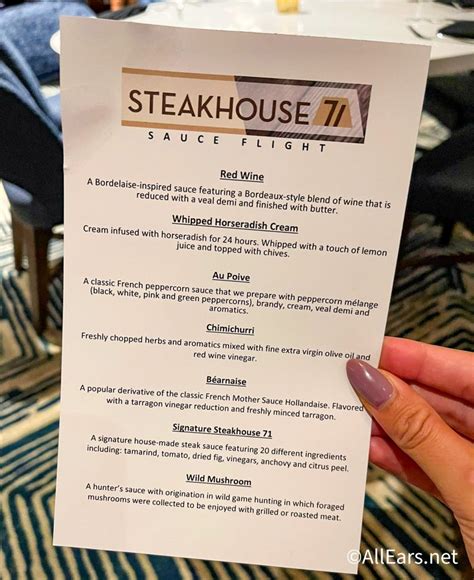 Photos First Look At Dinner From Steakhouse 71 In Disney S Contemporary Resort Allears