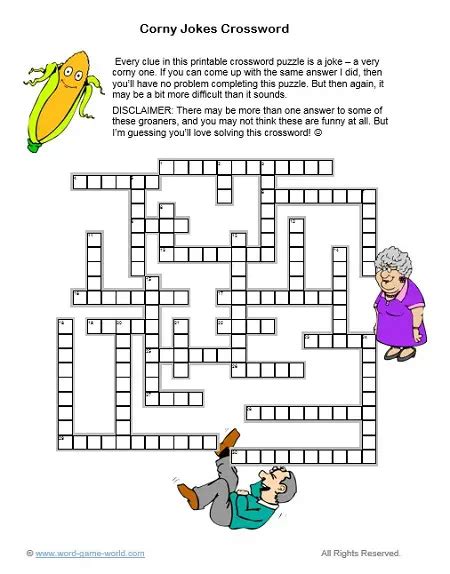 Print Crossword Puzzles Here for Hours of Free Puzzling Fun!