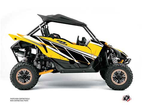 Kit Déco SSV Replica Yamaha YXZ 1000 R Jaune Kutvek Kit Graphik