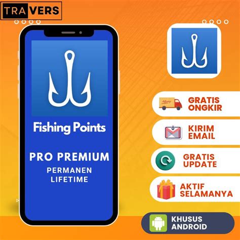 Jual Fishing Points Pro Premium Permanen Lifetime Aplikasi Android