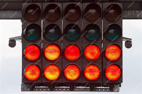Premium Photo | Start lights