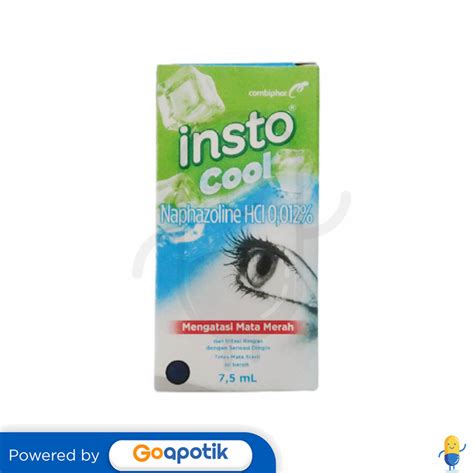 Insto Cool Tetes Mata 7 5 Ml Kegunaan Efek Samping Dosis Dan Aturan Pakai