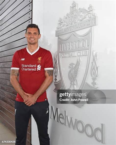 Dejan Lovren Signs New Contract With Liverpool Fc Photos And Premium